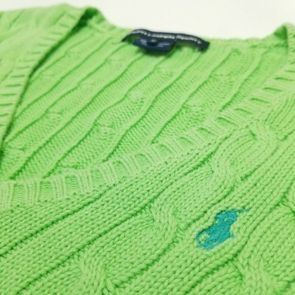 Ralph Lauren Sport Sweater - Pull Over - Vneck - Picture 5 of 8